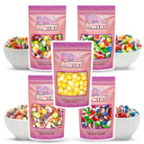 Freeze Dried Candy Variety Pack, Fruit Crunch, 4 oz (5 Pack), Original, Wildberry, Sour, Tropical, Lemon, Assorted Combo, Gift Bag