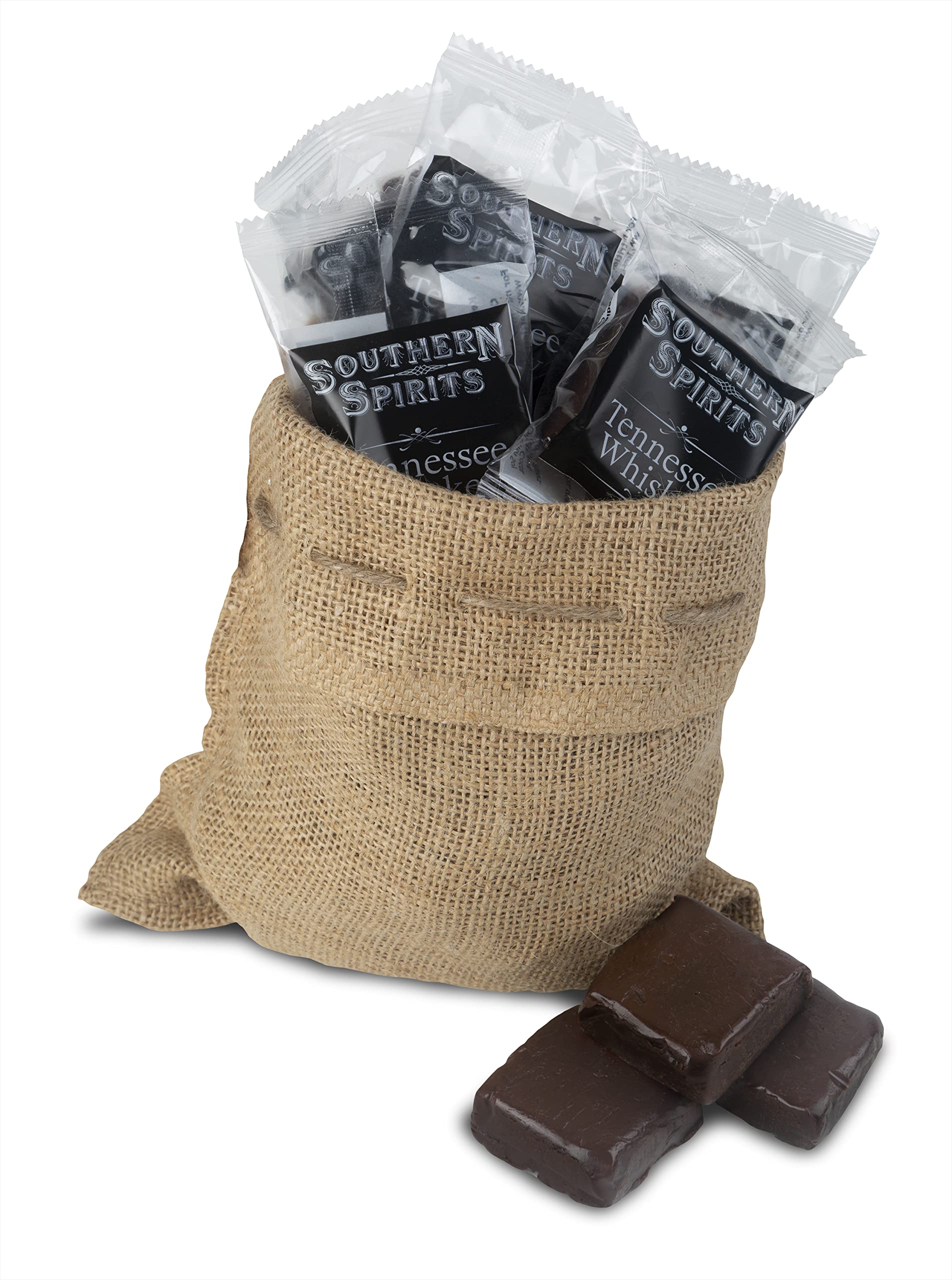 Kettle Creek Snacks Southern Spirits Tennessee Whiskey Fudge 12 - 2Oz. individually Wrapped Servings (Non-Alcoholic)
