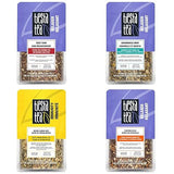 Tiesta Tea - 4 Autumnal Tea Blends, Loose Leaf, Premium Blend, Non-Caffeinated, Make Hot or Iced, Pouch of Pumpkin Spice, Cozy Chai, Chamomile Mint