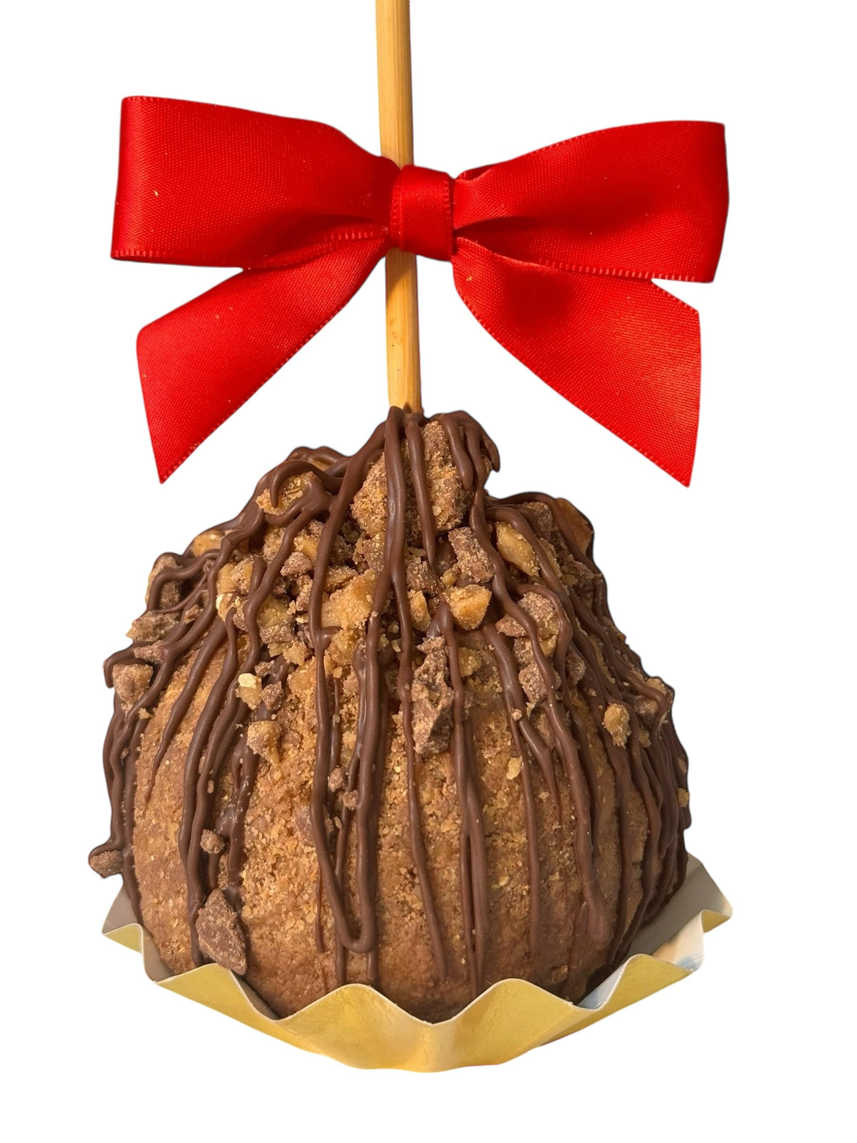 Gourmet Caramel Apples Gift Pack, Set of 3 (All Toffee and Chocolate)