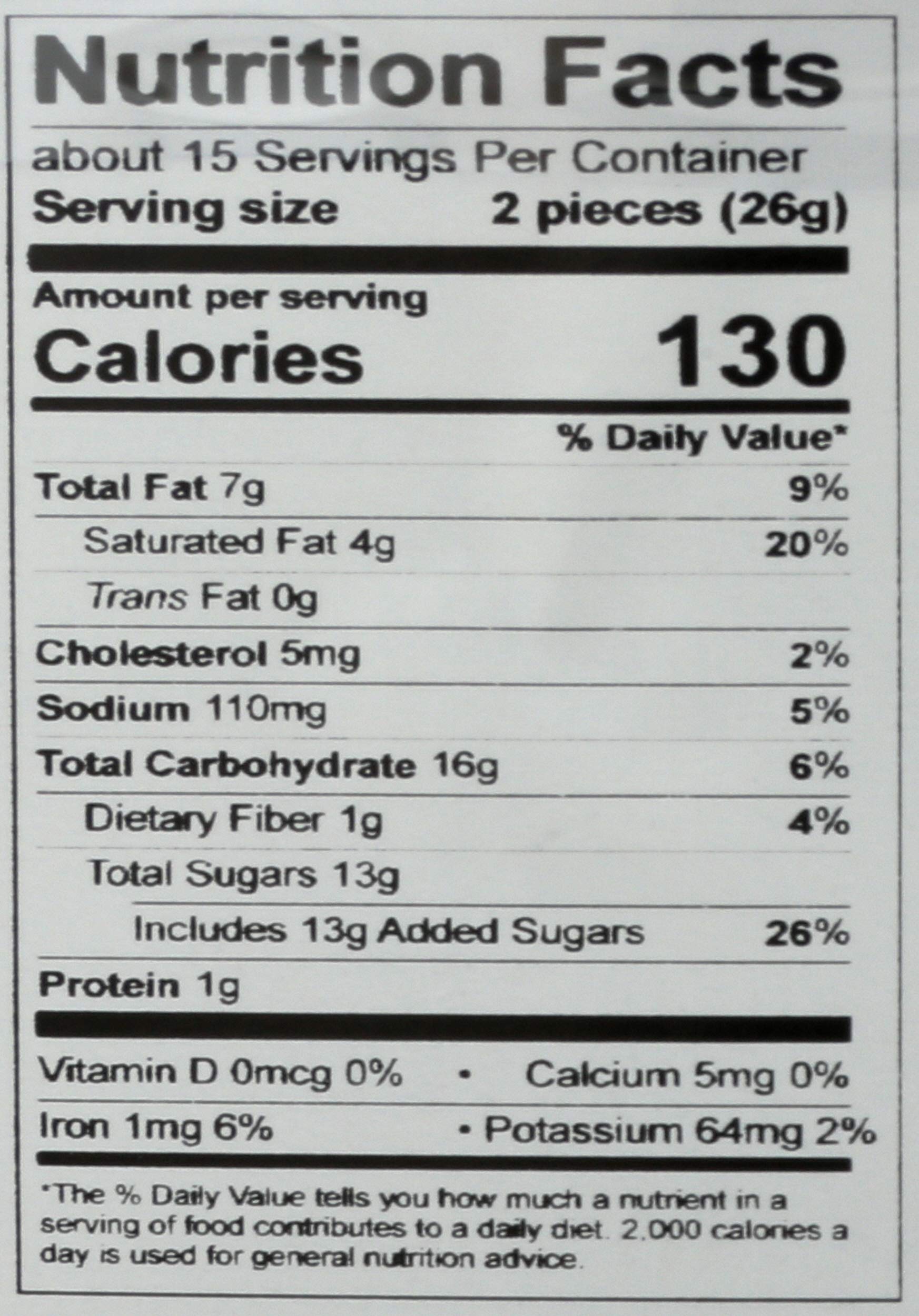 Nassau Candy, Candy Toffee Dark Chocolate Sea Salt, 13.5 Ounce