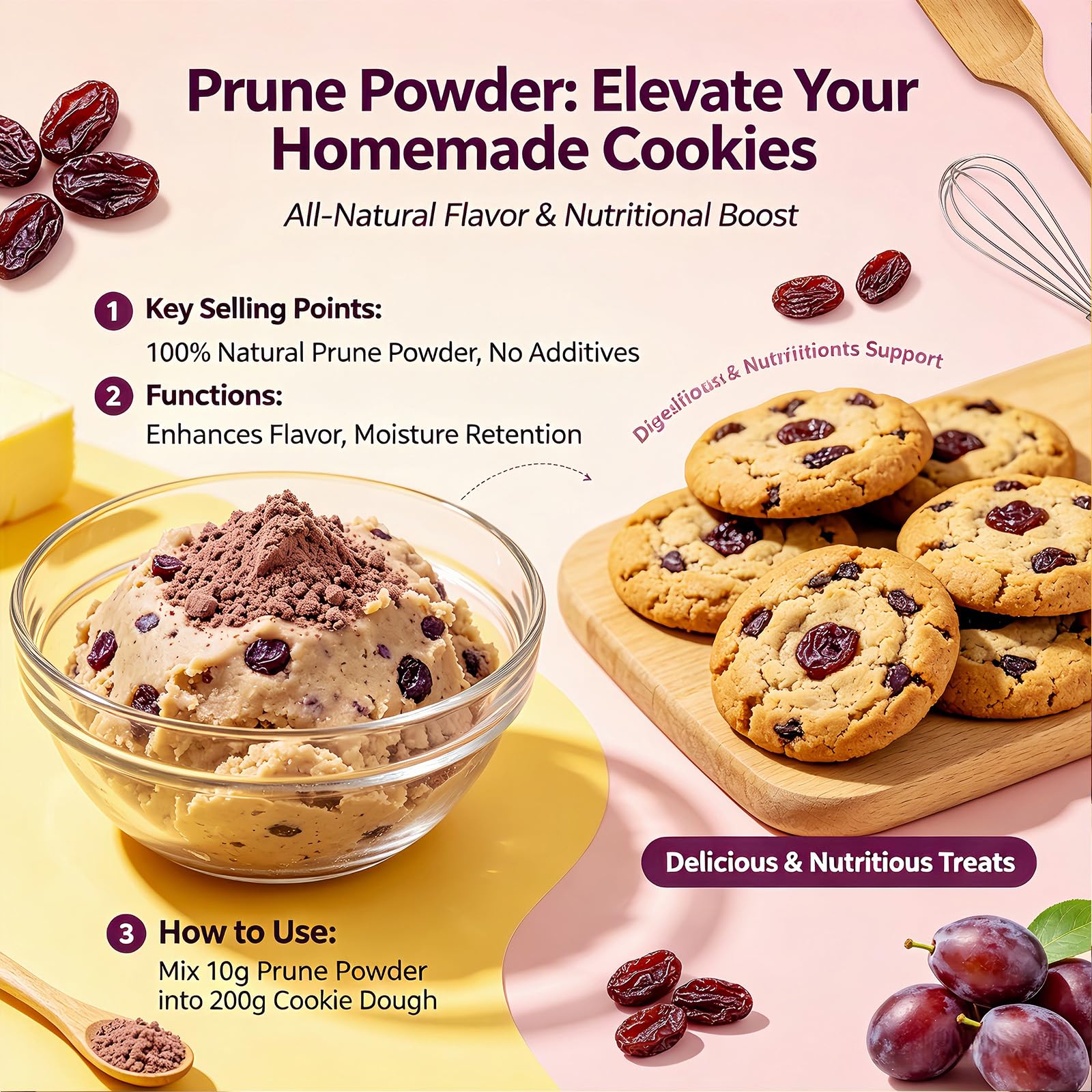 10oz Acai Powder for Smoothies, Oatmeal & Baking | Plant-Based, Keto Diet Friendly | 280g Plastic Jar