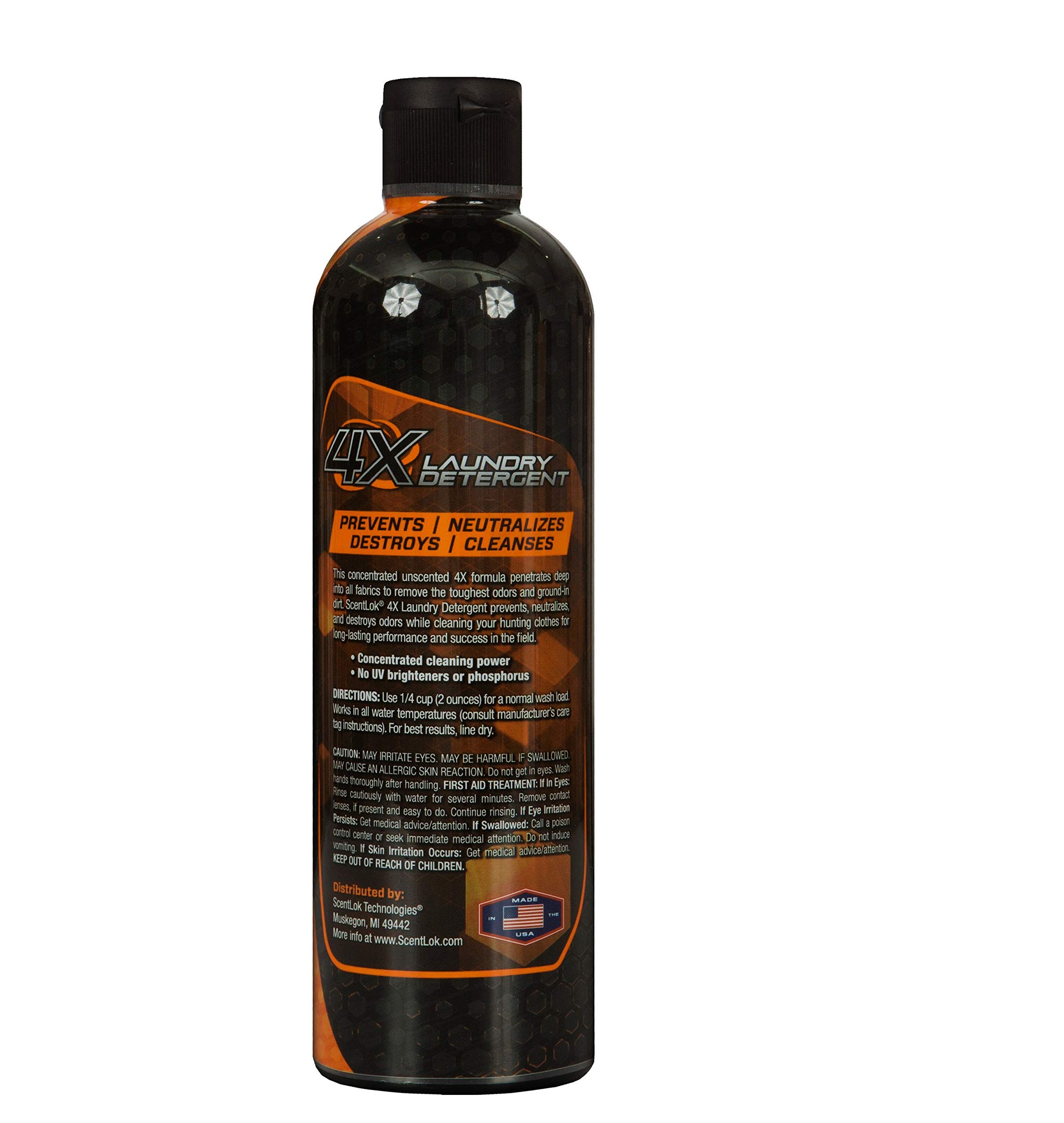 ScentLok Liquid Alloy Laundry Detergent - Fragrance and UV Brightener Free (12oz.)