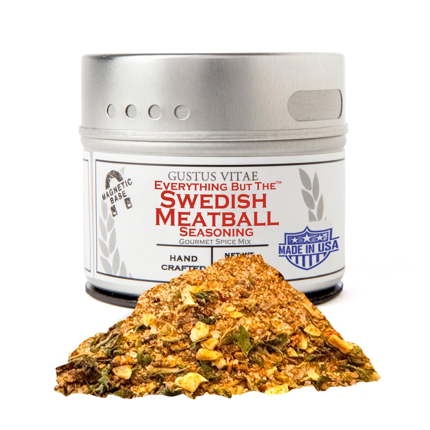 Everything But The Swedish Meatball Seasoning | All Natural | Non GMO | 1.7 oz| Gourmet Spice Mix | Small Batch | Artisanal Rub | Seasoning Blend |
