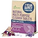 BAMBOEARTH 12 Pack Natural Multi-Purpose Cleaner - All Surface Multipurpose Cleaning Tablets Refill - Eco-Friendly Product & Cleaning Supplies - 1