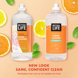 Better Life Floor Cleaner - Liquid Multipurpose Cleaner for Wood, Tile, Laminate, Vinyl, Bamboo - Hardwood Floor Cleaner for Mopping - Citrus Mint, 32