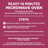 Frontera Chicken Fajita Bowl, Frozen Meal, 10 oz.