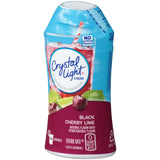 Crystal Light Sugar Free Calorie Free Black Cherry Lime Liquid Drink Mix, Caffeine Free, 1.62 Fl Oz