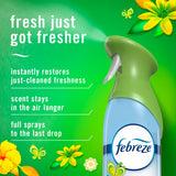 Febreze Air Mist, Air Freshener Spray, Odor Fighting Room Spray, Deodorizer for Home Bathroom Kitchen Office Apartment Dorm Room Classroom, Gain