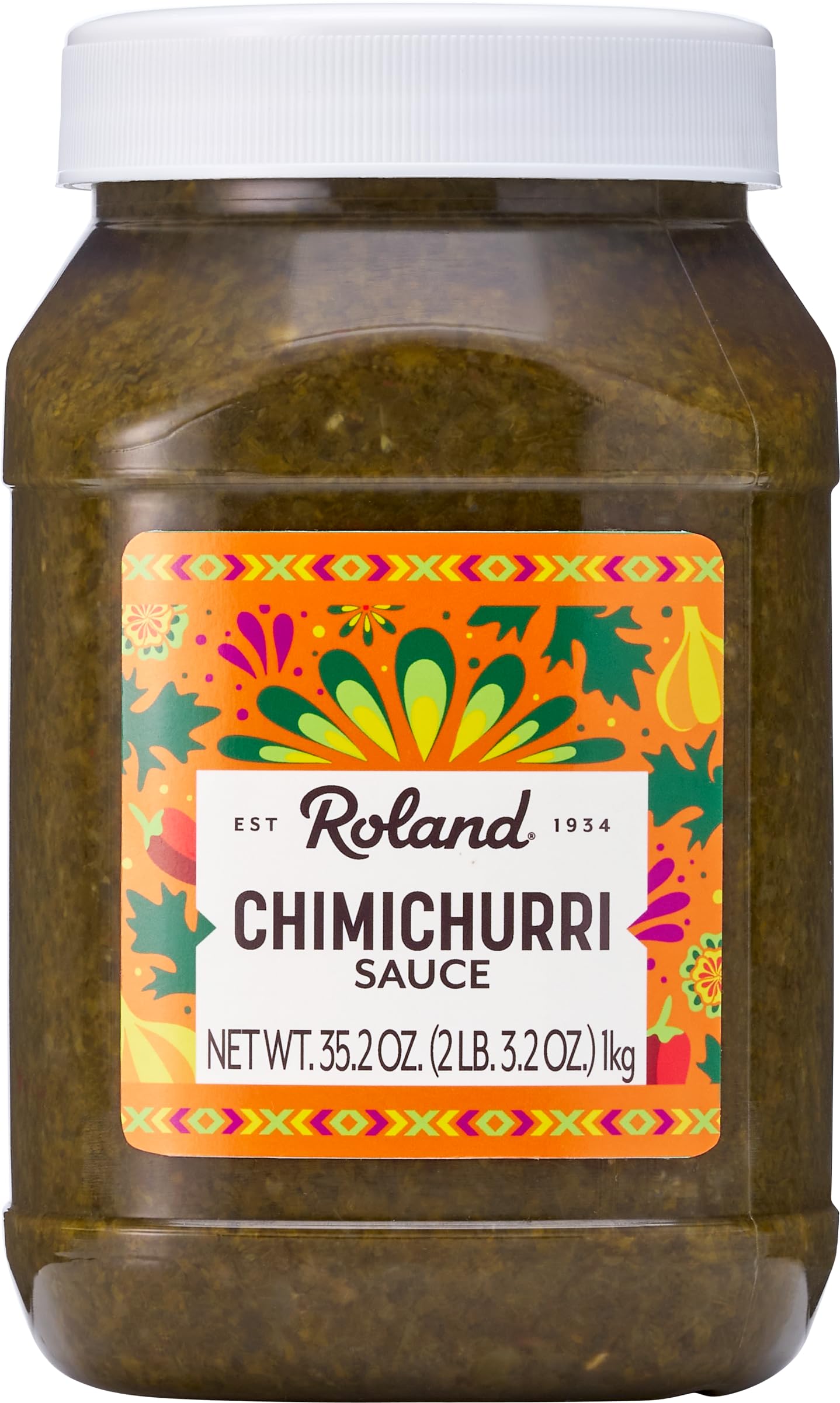 Roland Foods Chimichurri Sauce, Specialty Imported Food, 35.2 Ounce Jar, Pack of 1