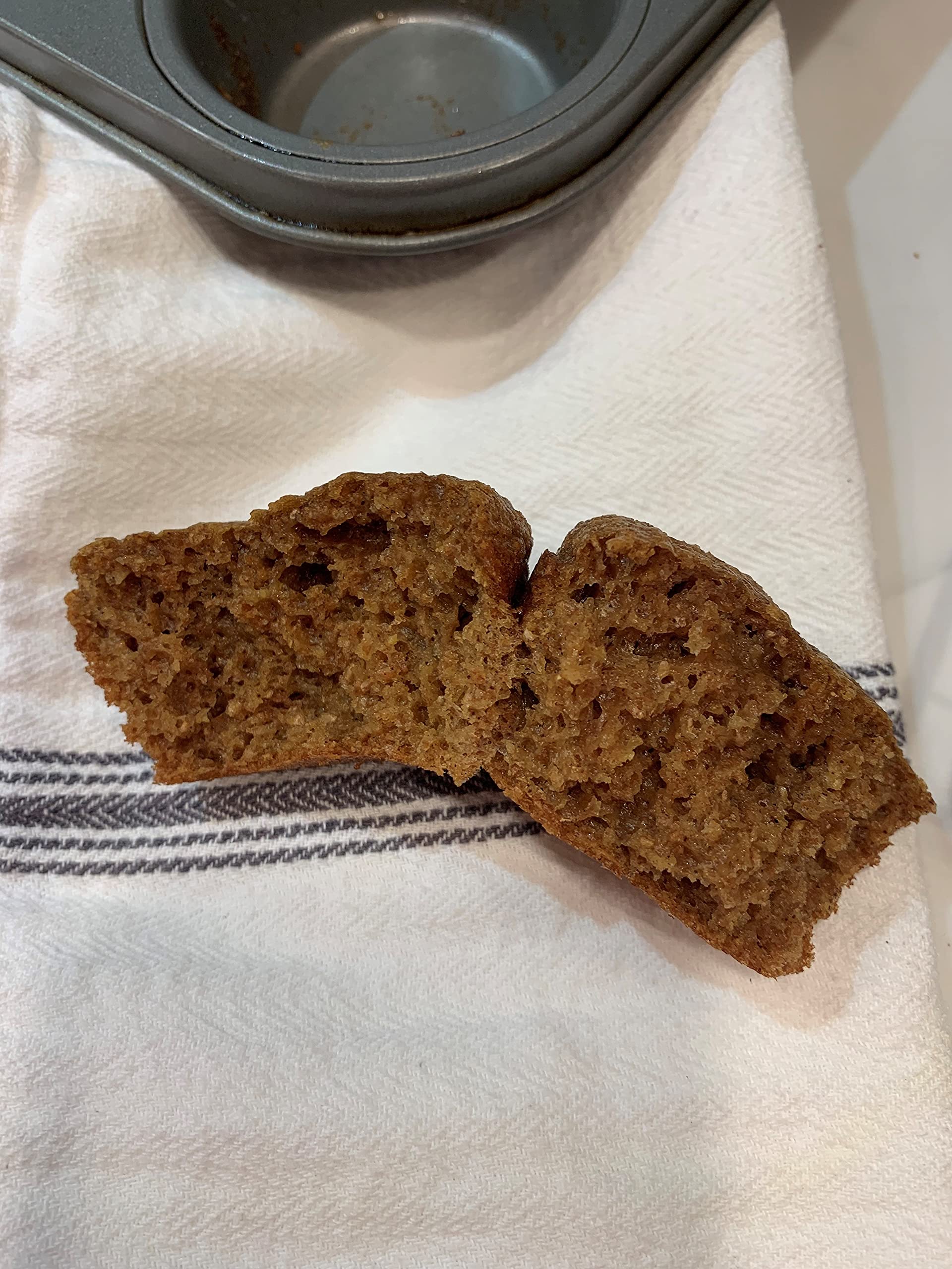 Manitoba Milling Flax Bran Healthy Muffin Mix, Made with Finest Whole Milled Smooth Golden Flaxseed, Rich in Fiber, Protein, Farm-to-You, Family-Owned Farm Company, 1 lb 2.7 oz (530 g)