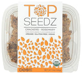 Top Seedz, Crackers Rosemary Organic, 5 Ounce