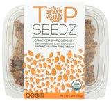 Top Seedz, Crackers Rosemary Organic, 5 Ounce