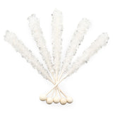 Boone's Mill | Rock Crystal Candy Sticks | Clear/White Original | 36 Sticks
