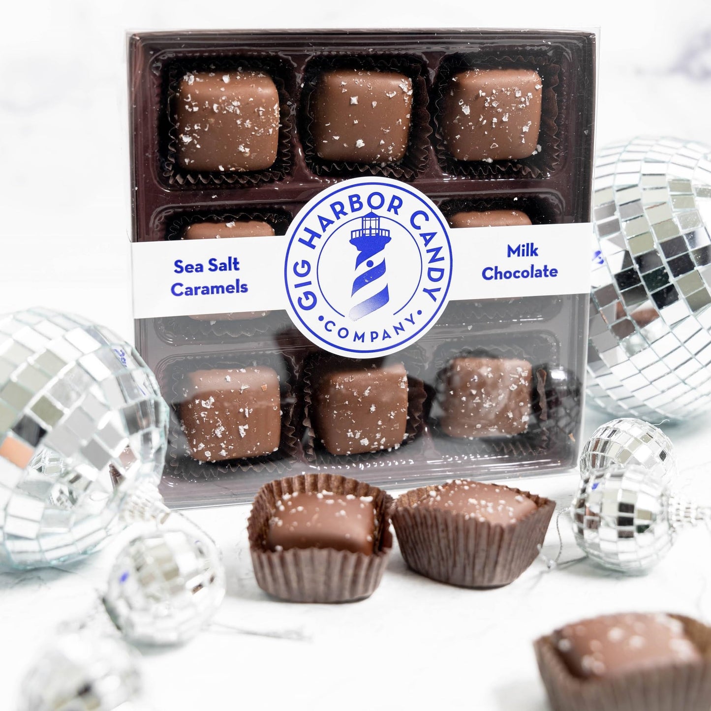 Gig Harbor Candy Company Milk Chocolate Sea Salt Caramels - 6 oz