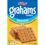 Kellogg's Grahams Crackers, Original, Easy Snacks, 15oz Box