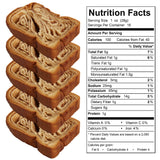 Reisman's Bakery Cinnamon Babka Cake, Fresh Dessert, Nut-Free and Dairy-Free Cinnamon Cake, OU Kosher-Certified Babka Bread, 1 lb, Pack of 4