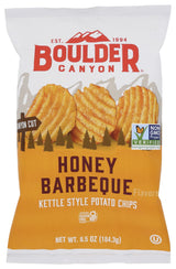 Boulder Canyon Chip Cut, Honey BBQ, 6.5 oz