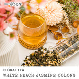 Meriflower by Leafmessage Floral Tea - White Peach Jasmine Oolong ?????? (85g/3oz)