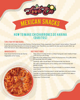 Duritos (Duros) 2LB - Wheat Pinwheels Snacks - Fritura De Rueda - Mexicans Traditional Chicharrones De Harina - Wheel Puffs Chips by LookOn