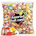 Fruit Filled Hard Candy Assorted 1lb. Bulk Bag, Individually Wrapped Candy for Candy Dishes, Office Bowls, Parties, and Everyday Treats