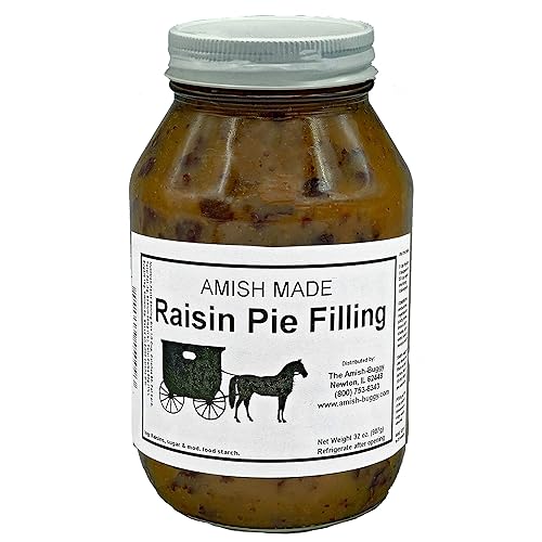 Ready To Use Pie Filling and Topping 32 oz. Jar (Raisin 1-Jar)