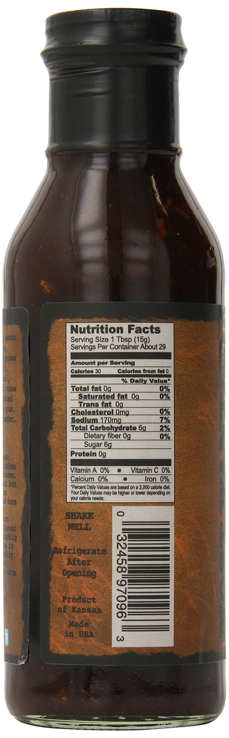 Pain is Good - Teri-Yah-Ki Screaming Wing Sauce - 13.5oz Bottle - Made in USA - All Natural Ingredients, Non-GMO, Gluten-Free, Sugar-Free, Vegetarian