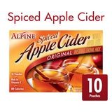 Alpine Spiced Cider Original Drink Mix, Apple Flavor, 10 Pouches
