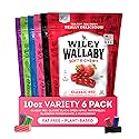 Wiley Wallaby Licorice 10 Ounce Classic Gourmet Australian Style Soft & Chewy Licorice Candy Variety Pack Twists, 6 Pack