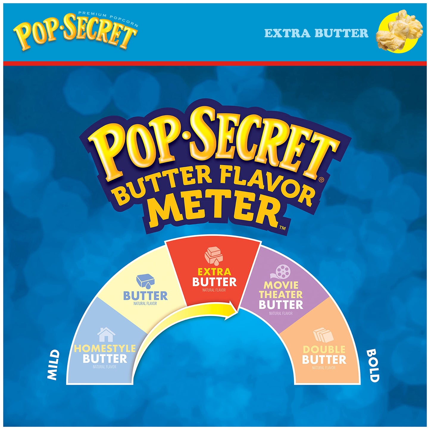 Pop-secret Microwave Popcorn Extra Butter 6 PK (Pack of 12)