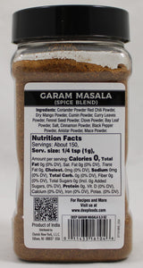 Garam Masala (Bottle) 5.3Oz
