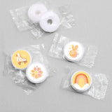 Big Dot of Happiness Stay Groovy - Boho Hippie Party Round Candy Sticker Favors - Labels Fit Chocolate Candy (1 Sheet of 108)
