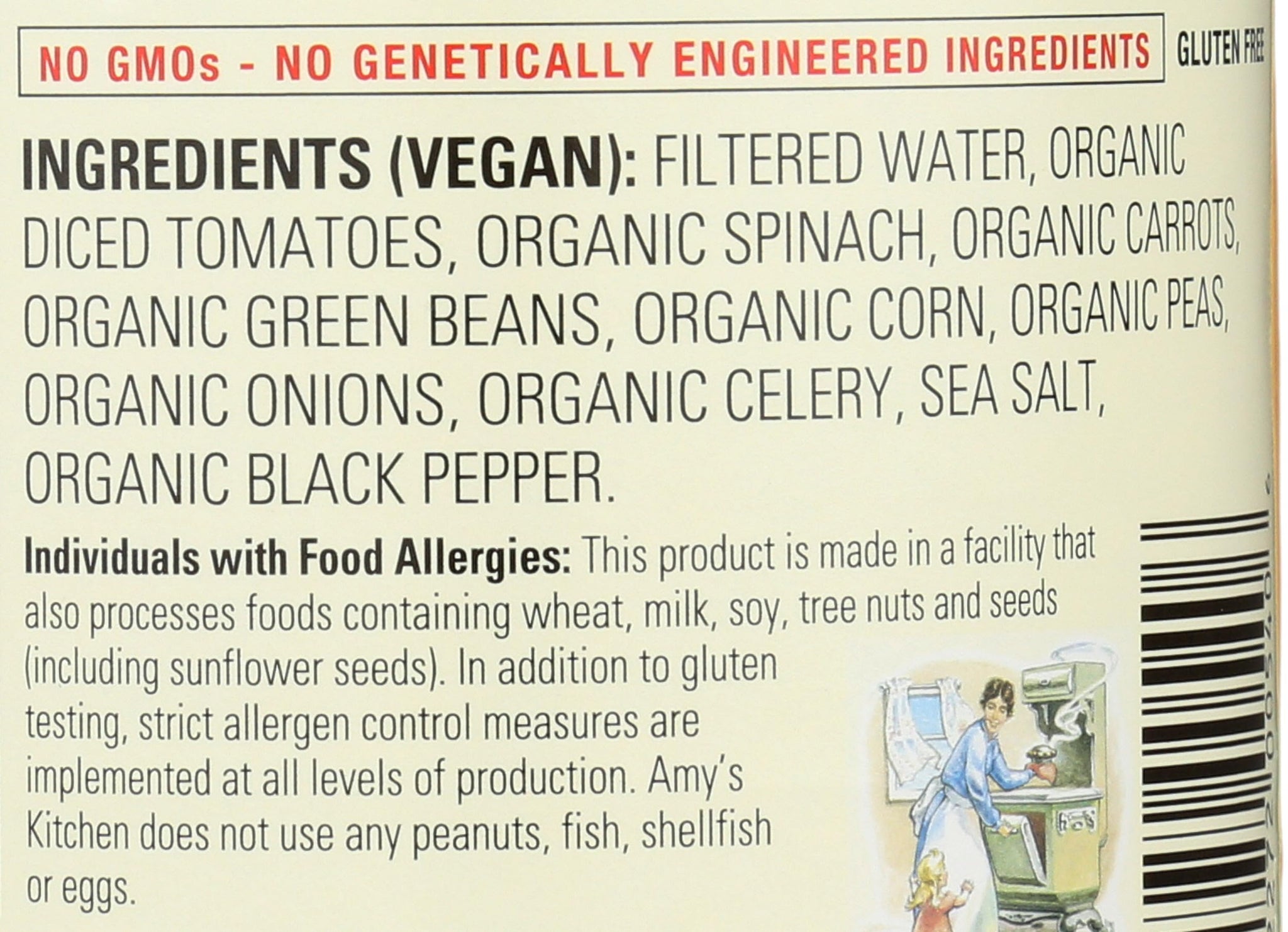 Amy's Organic Chunky Vegetable Soup, Low Fat, 14.3-Ounce