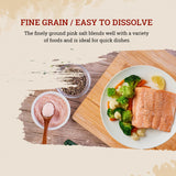 52USA Fine Grain Himalayan Pink Salt, 1 lb Resealable Bag, Pure Unrefined Natural Mineral Salt, Kosher, No Additives & No Gluten, Pink Salt for