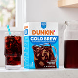 Dunkin’ Cold Brew Ground Coffee Pouches, 8.46 oz. Box, 6 Count