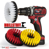 Cleaning Supplies - Drill Brush - Leather Cleaner - Shower Door - Upholstery - Carpet - Bathroom Accessories - Shower Cleaner - Bathtub - Tile