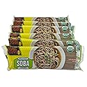 Organic Soba Noodles, Made with Wheat & Buckwheat, Dried Asian Pasta, Quick Cooking, Non-GMO, 8 oz (6 pack)