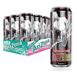 AriZona Arnold Palmer Strawberry - Half and Half, Big Can, 22 Fl Oz (Pack of 12)
