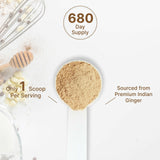 DEAL SUPPLEMENT Organic Fresh Ginger Powder, 3lbs - Finely Ground for Easy Mixing, Raw Ginger Spice Flavor, Indian Origin - Great for Chews, Tea