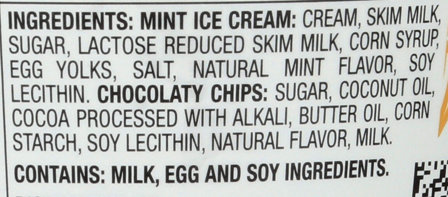 Haagen-Dazs, Mint Chip Ice Cream, 14-oz (Frozen)