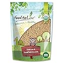 Food to Live Organic Ripe Banana Powder, 2 Pounds - Non-GMO and Raw Whole Fruit Flour, Unsweetened, Unsulfured, Vegan, Kosher, Bulk Dried Platano