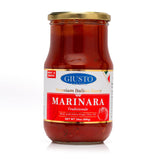 Giusto Sapore Traditional Italian Pasta Sauce 24oz - All Natural Non GMO Italian Premium Gourmet Brand - Made in Italy and Family Owned (Marinara