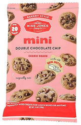Miss Jones Baking Co Mini Double Chocolate Chip Cookies, 10 OZ