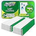 Swiffer Sweeper Wet Mopping Pad Refills for Floor Mop Gain Scent 24 Count