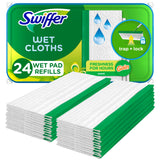 Swiffer Sweeper Wet Mopping Pad Refills for Floor Mop Gain Scent 24 Count