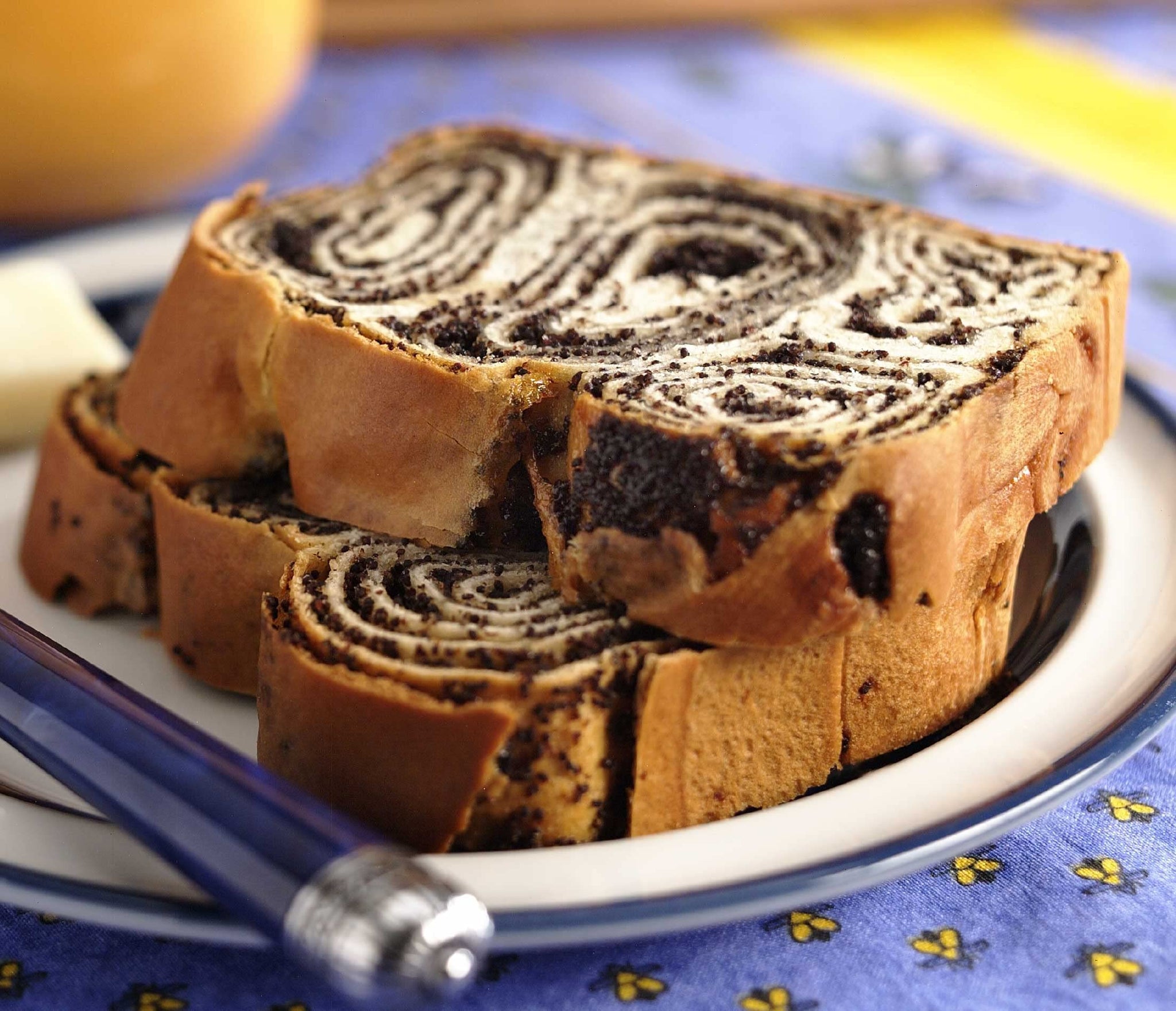 Strawberry HIll's Hand Rolled, Old World Poppy Seed Povitica (Poh-Va-Teet-Sa)