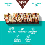 Munk Pack Fiber Nut Bars, Coconut Almond Dark Chocolate, Prebiotic Probiotic GLP-1 Snack, 5g Fiber, Gut Friendly Allulose, Plant Protein, Gluten Free