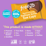Free2b Easter Basket O' Yummies Sun Cups, Allergy Friendly, 20 Count