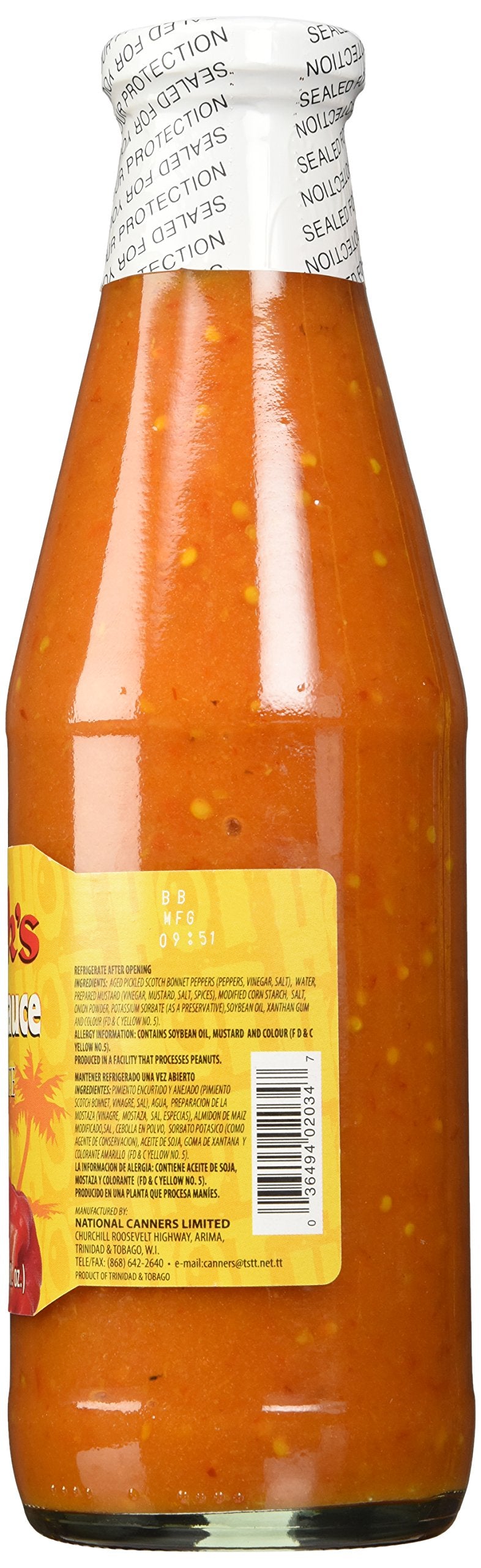 Matouk's Hot Pepper Sauce, 26 Ounce