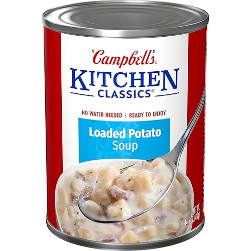 Campbell's Kitchen Classics Loaded Potato Soup, 14.5 oz Can
